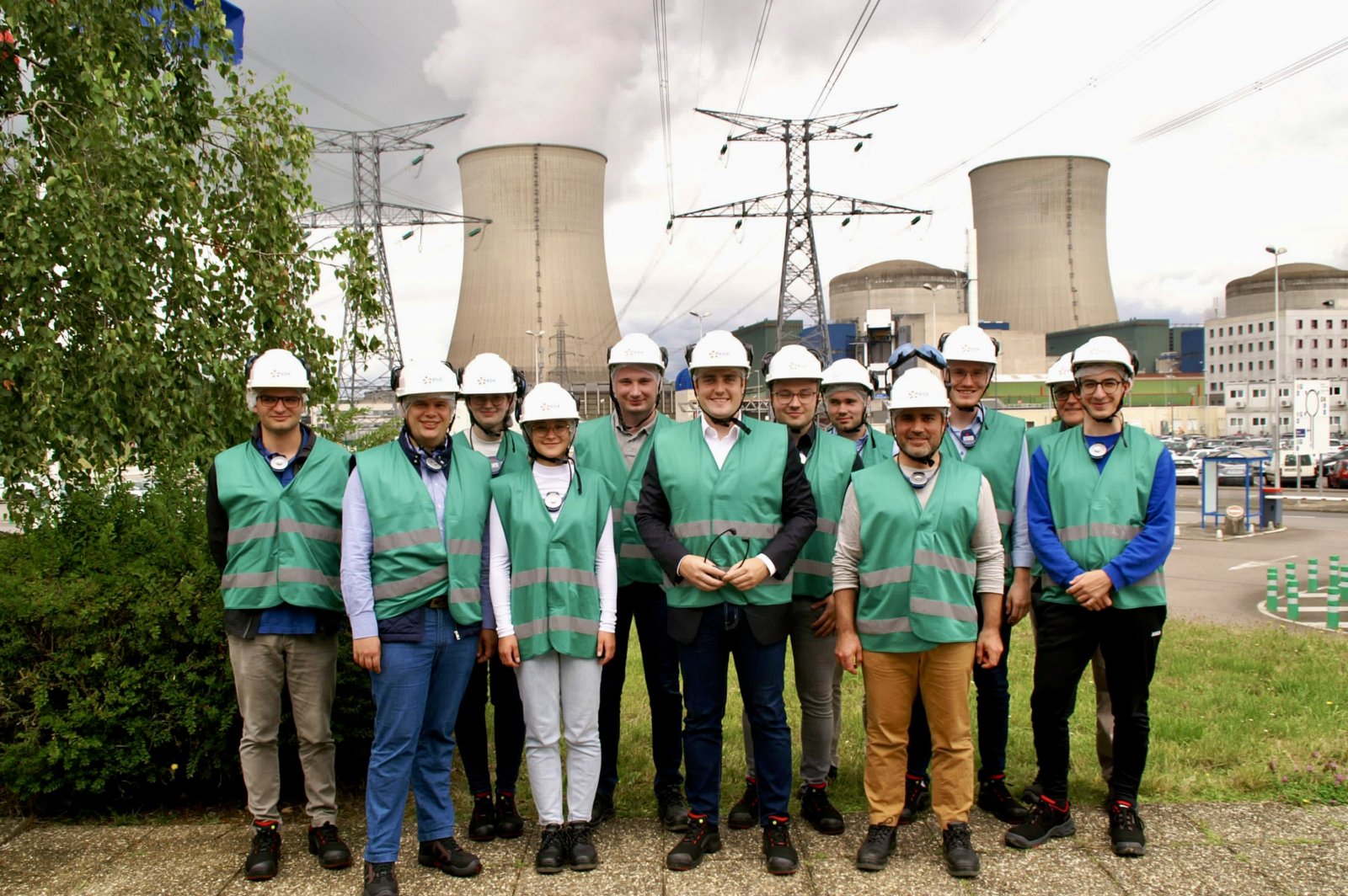 Die Junge Union Ortenau besuchte des Atomkraftwerk im französischen Cattenom. Foto Hannah Fritz